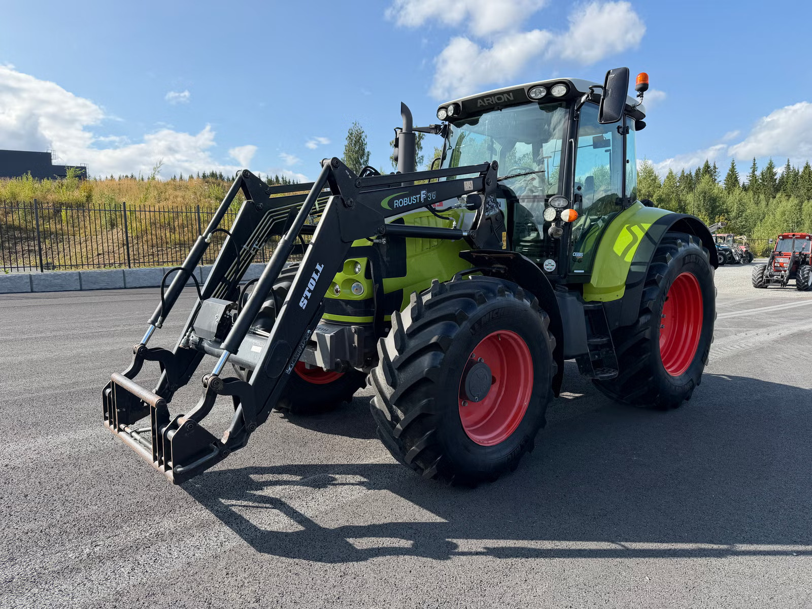 CLAAS ARION 640, Anul 2008