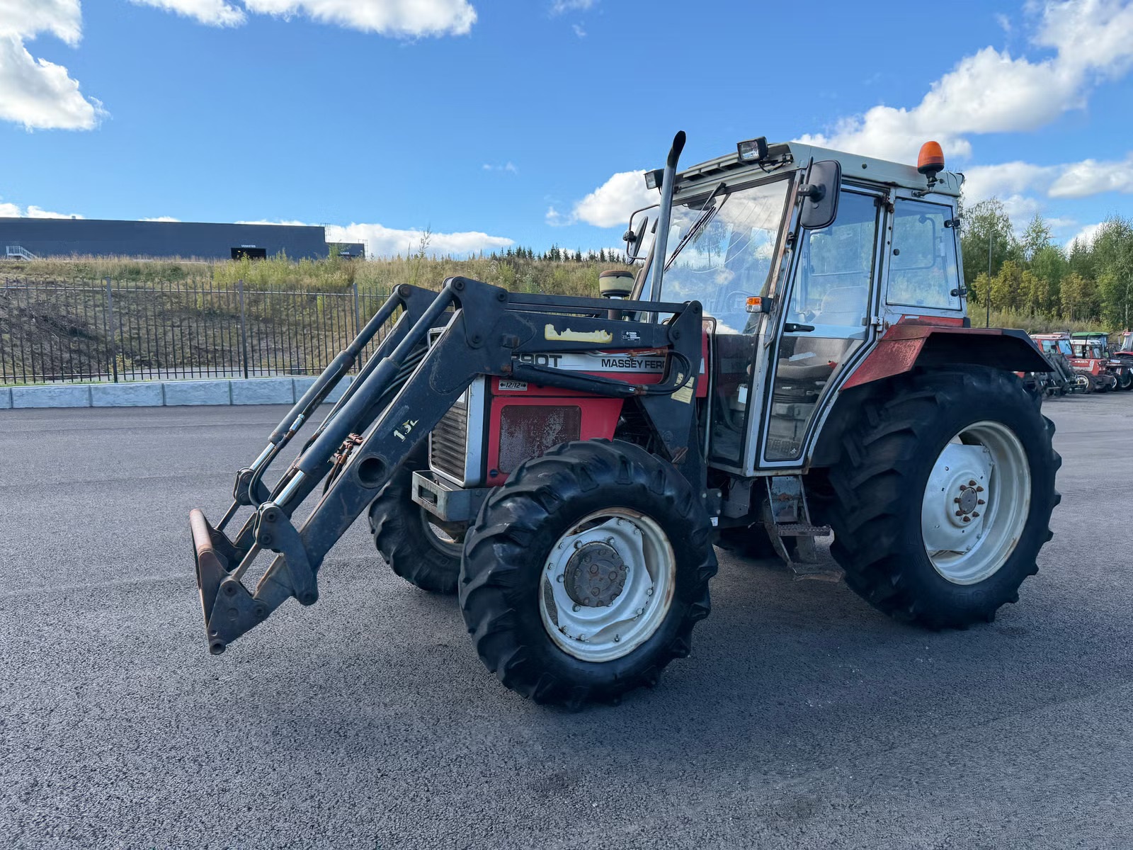 Massey Ferguson 390, Anul 1991 - imagine 5