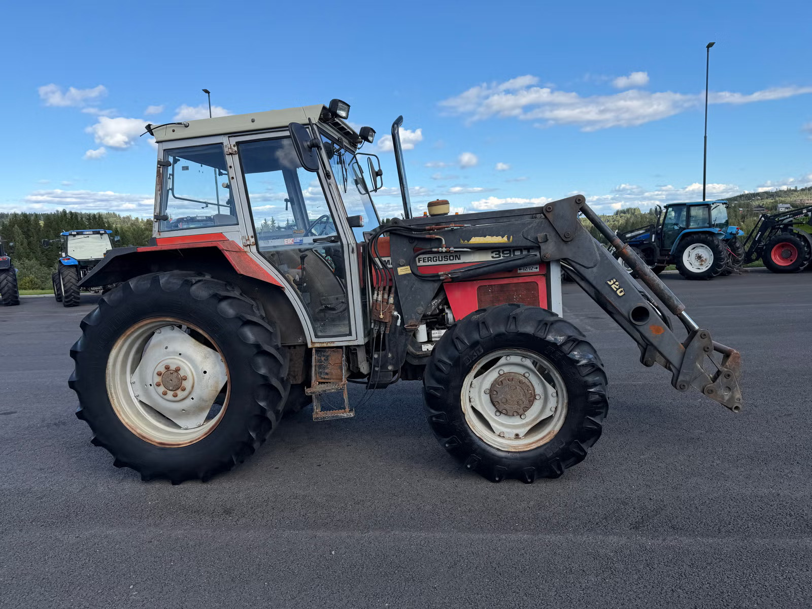 Massey Ferguson 390, Anul 1991 - imagine 16