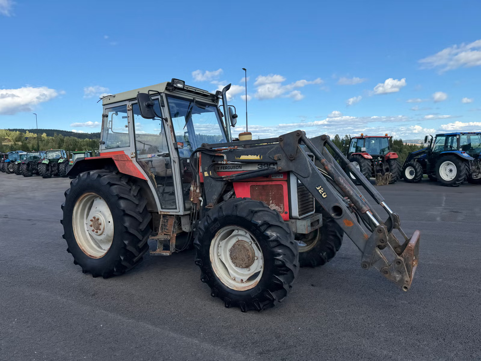 Massey Ferguson 390, Anul 1991 - imagine 17