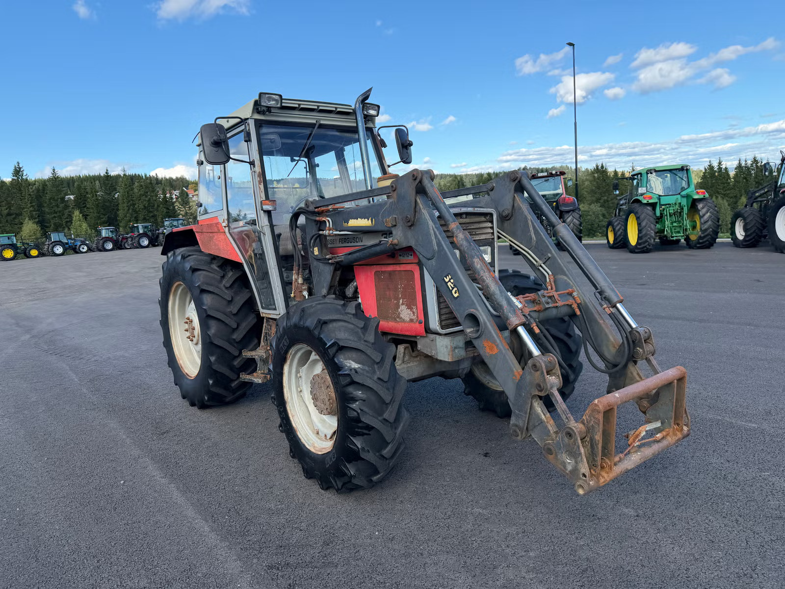 Massey Ferguson 390, Anul 1991 - imagine 18