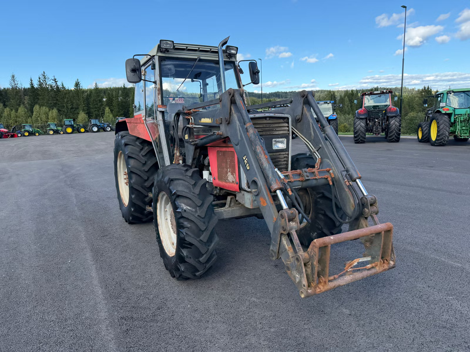 Massey Ferguson 390, Anul 1991 - imagine 19