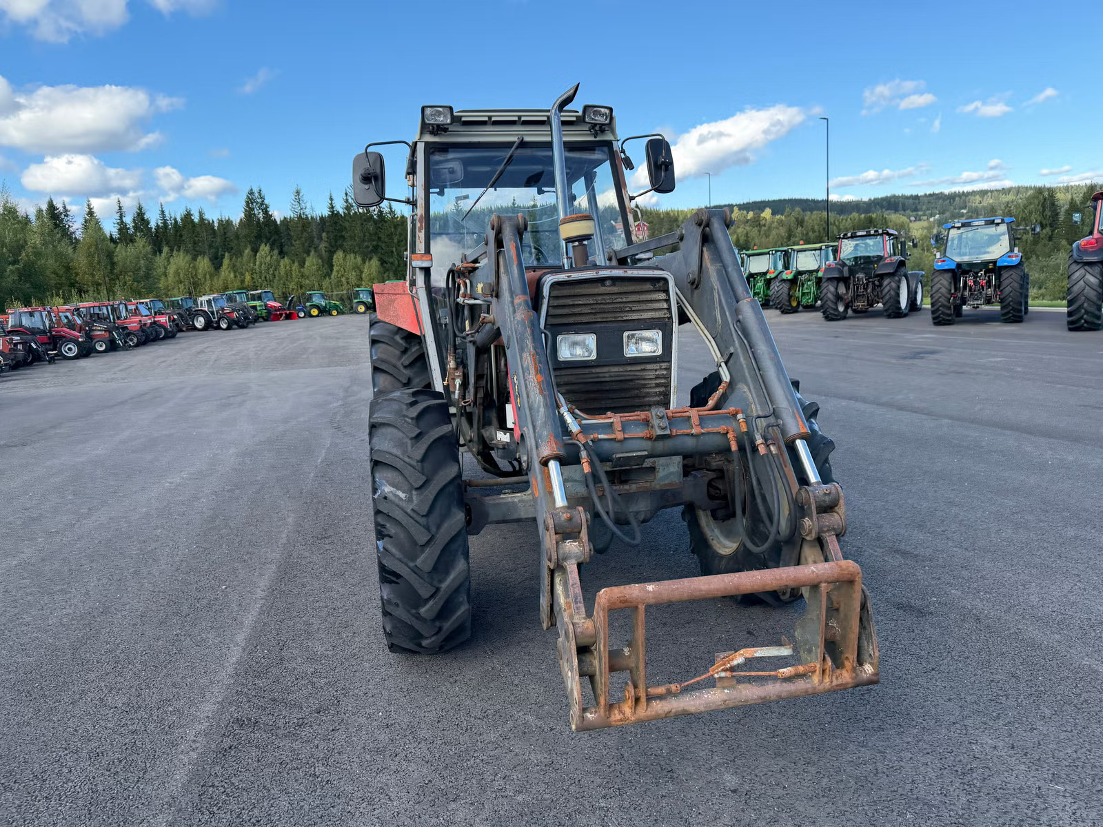 Massey Ferguson 390, Anul 1991 - imagine 20