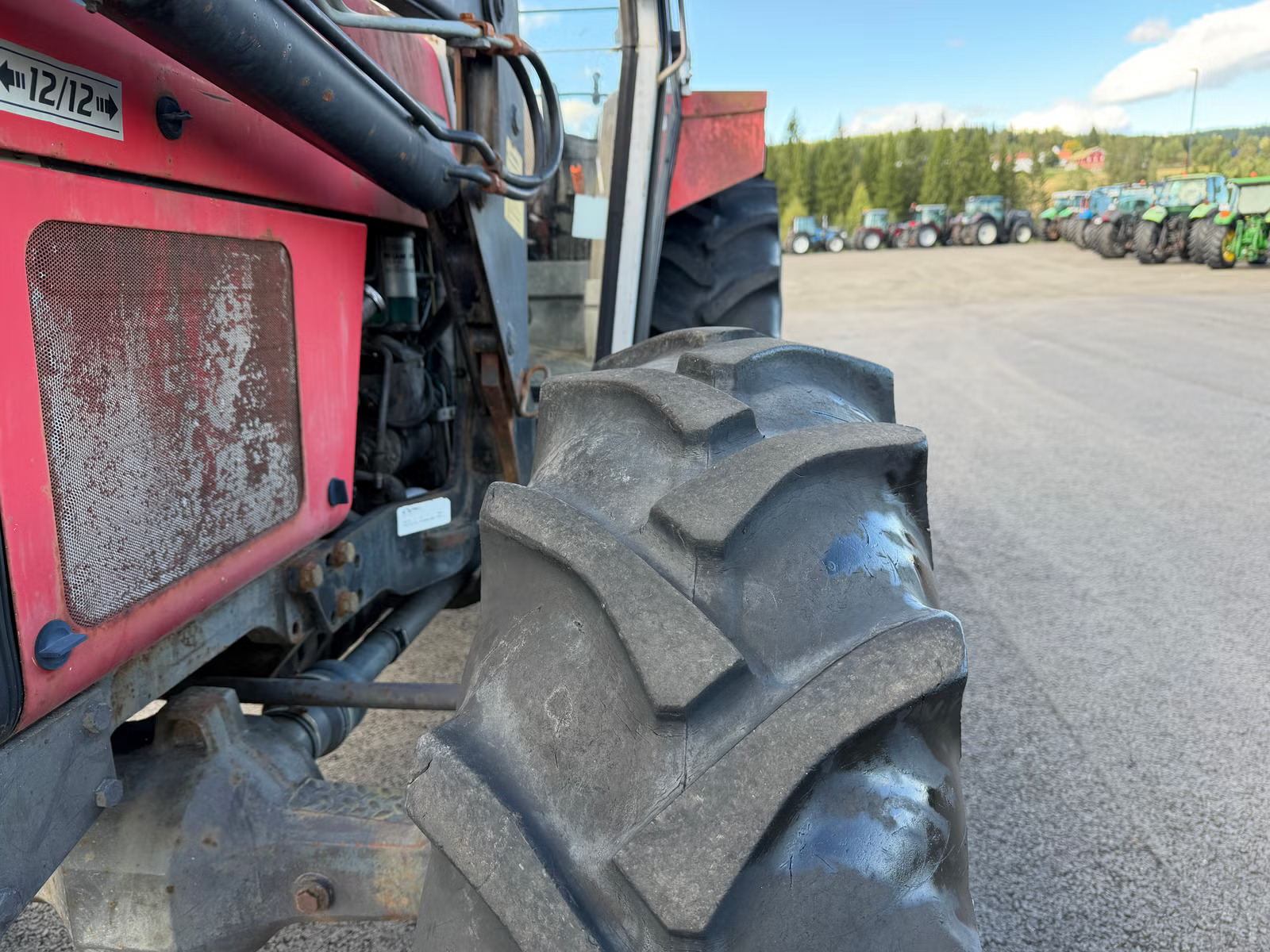 Massey Ferguson 390, Anul 1991 - imagine 23
