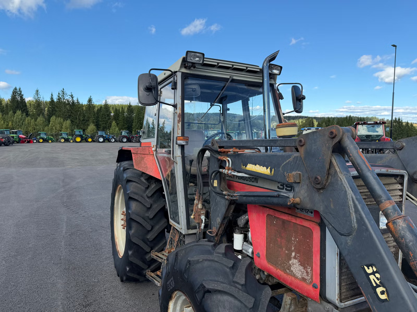 Massey Ferguson 390, Anul 1991 - imagine 36